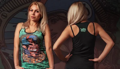 Футболки с полной запечаткой: True Love борцовка